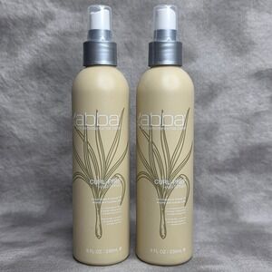 (X2) ABBA Curl Prep Hair Spray 8 oz w/Lemongrass & Orange Oil